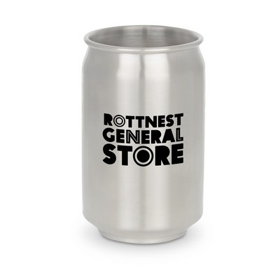 17 Oz. Melange Brushed Stainless Cocktail Tumbler