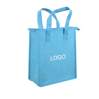 Insulated Lunch-style Tote Bag Luch Bag ( 9" W x 13" H )
