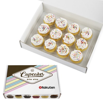 Signature Bite-Size Vanilla Cupcakes by Dana's Bakery